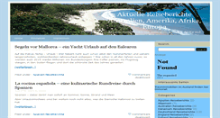 Desktop Screenshot of aktuelle-reiseberichte.com